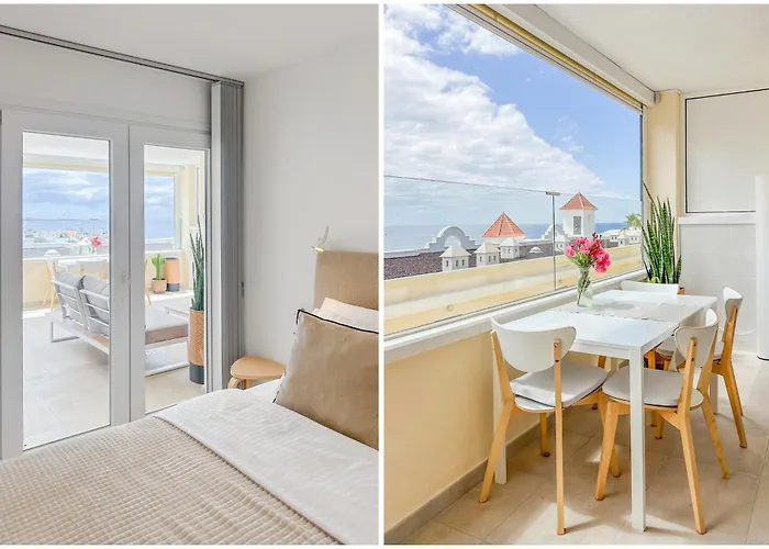 Apartmán Oceano La Caleta With Sea View & Terrace, 2b