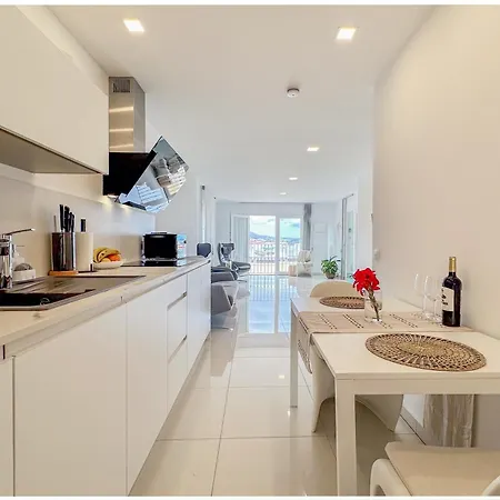 아파트 Oceano La Caleta With Sea View & Terrace, 2b 아데제