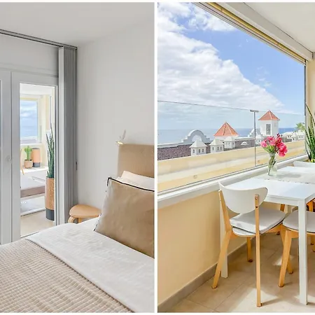 아파트 Oceano La Caleta With Sea View & Terrace, 2b